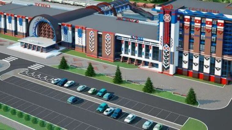 В Сургуте начался демонтаж старого здания железнодорожного вокзала