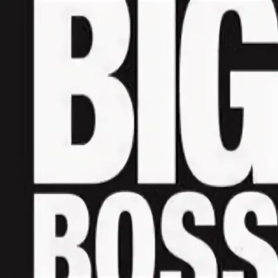 Биг босс наклейка. Надпись большой. Биг босс на английском. Boss надпись. Big boss надпись.