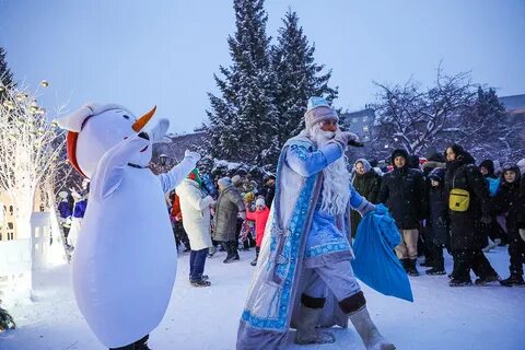 Снежная баба новосибирск