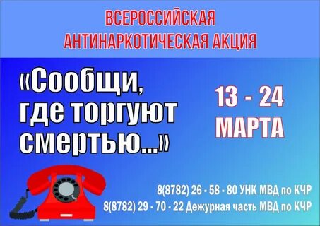 Сообщи где торгуют смертью акция 2024 год
