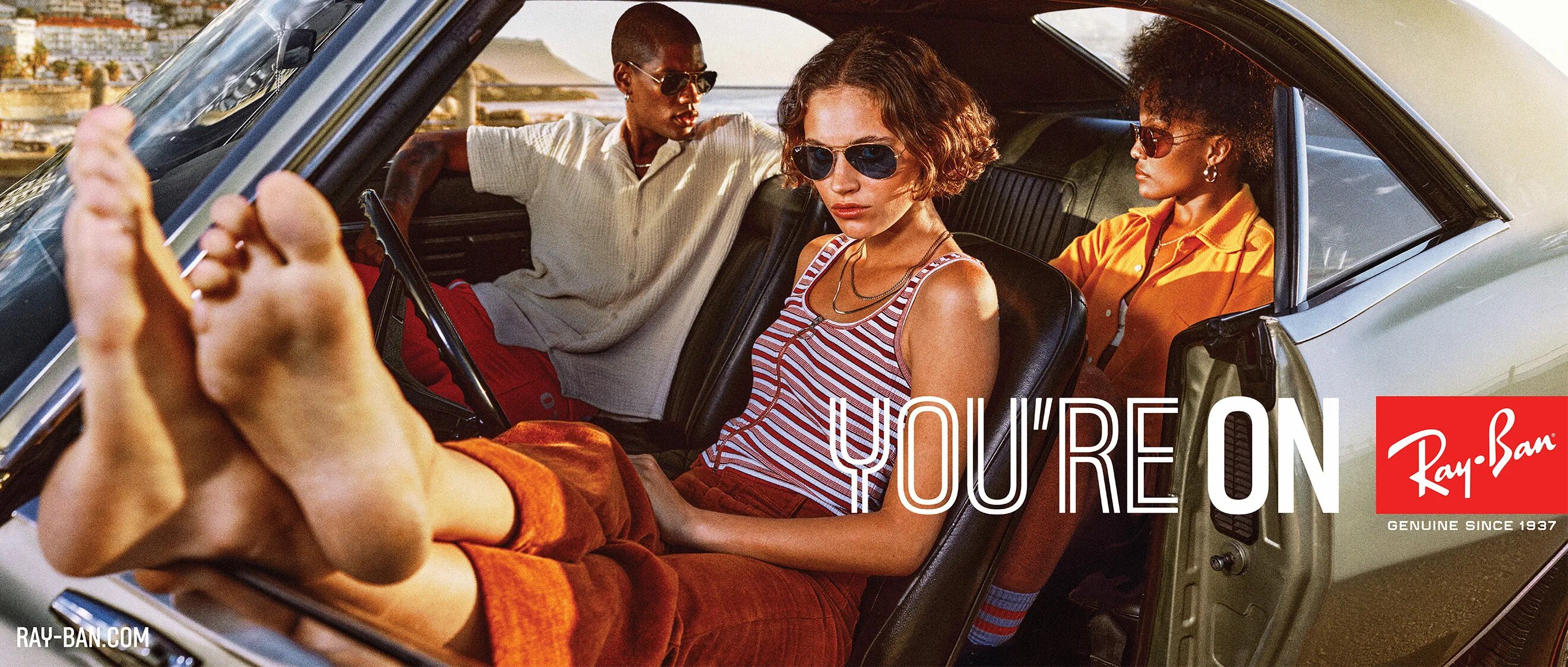 Ban out. Ray ban never hide. ray ban you&#039;re on photos. ray ban you&#039;re on campaign photos. ray ban campaign 2025.