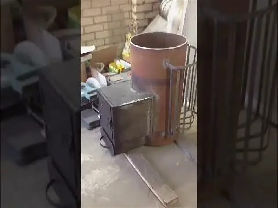 Видео печи из трубы. Видео печи из трубы