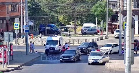Парковка перекрыта