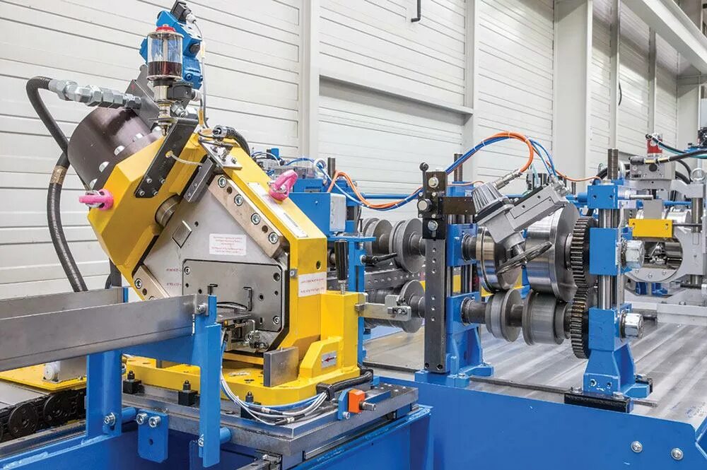 Roll machine. Roll-forming. forming machine. станки dreistern. иммит технологические машины и оборудование.