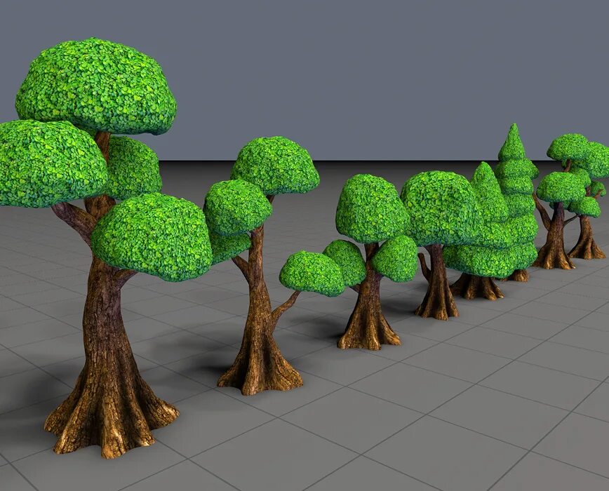Модель дерево работ используется для. Дерево 3d. стилизованные деревья 3d. стилизованное дерево 3д. дерево из мультика.