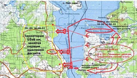 Теплое на карте