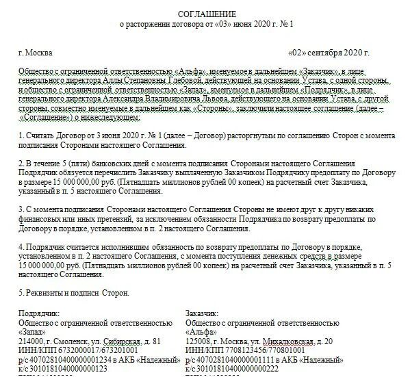 Соглашение о расторжении ГПХ. Соглашение о расторжении договора подряда. Cjukfitybt j hfcnjh;TYBB ljudjjhf gjlhzlf. Соглашение о расторжении договора подряда по соглашению сторон.