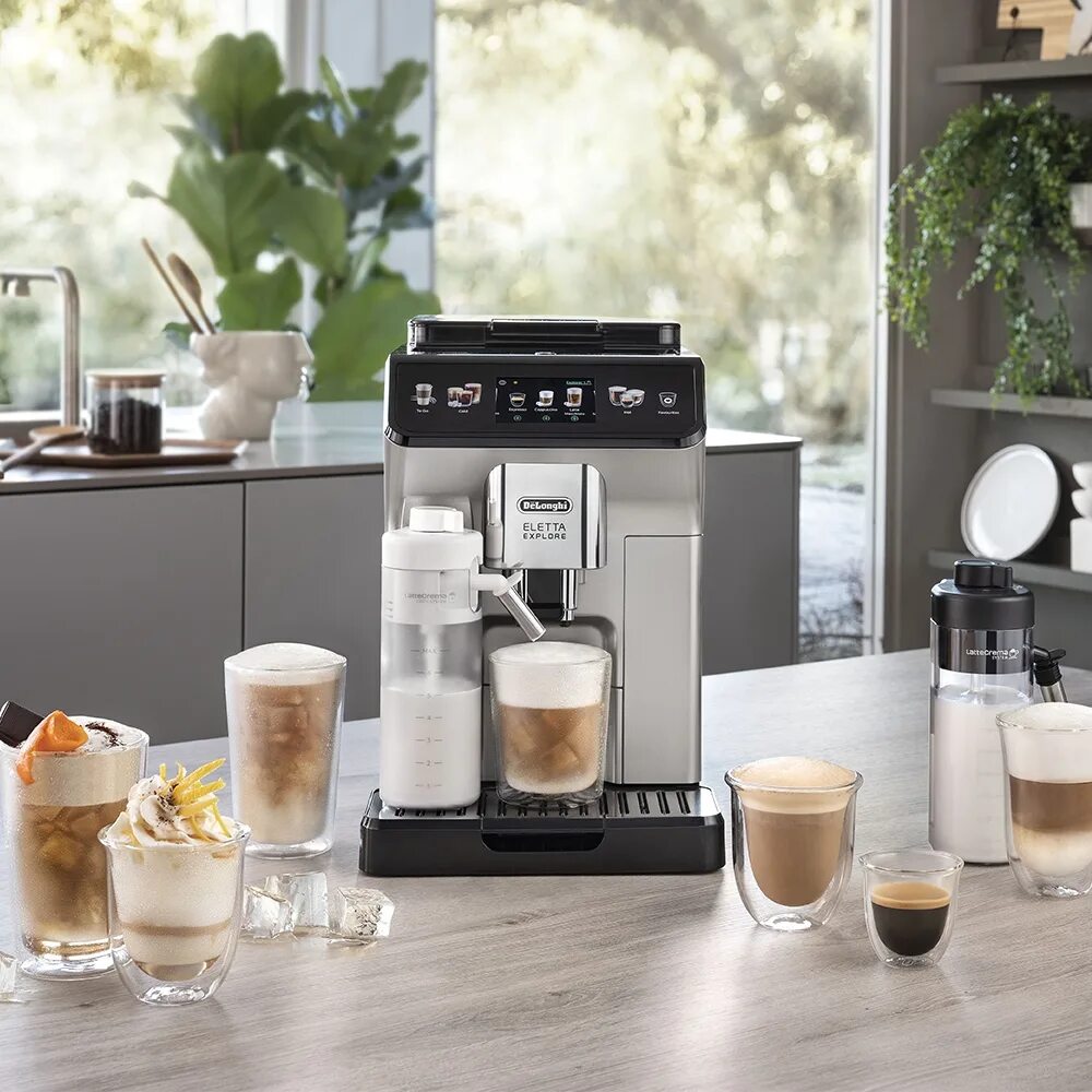 Eletta explore delonghi кофемашина ecam450. S. 55 g. 55 g. 55 g.