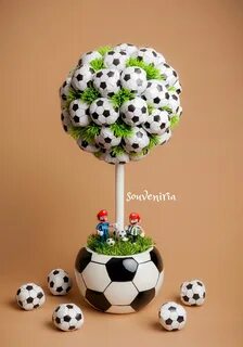 Новогодняя игрушка футбольная тематика своими руками