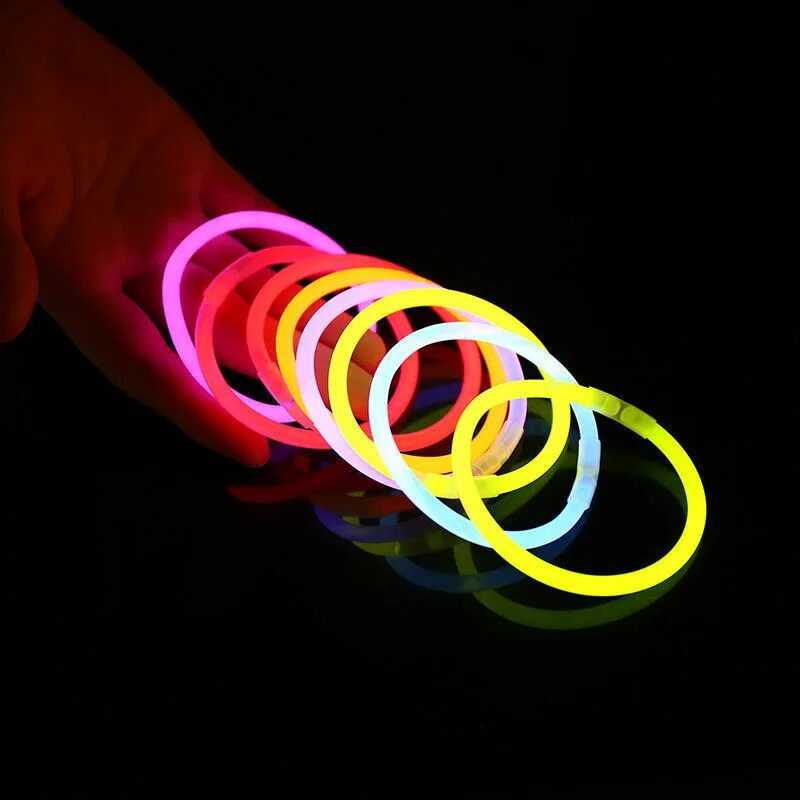 Неоновая палка. Светящиеся палочки (10 шт) Glow Stick dbt15250. Неоновые светящиеся палочки-браслеты 100 штук. Glow Stick. Glow Bracelets - светящиеся браслеты ассорти. Браслет фосфорный 50.100.