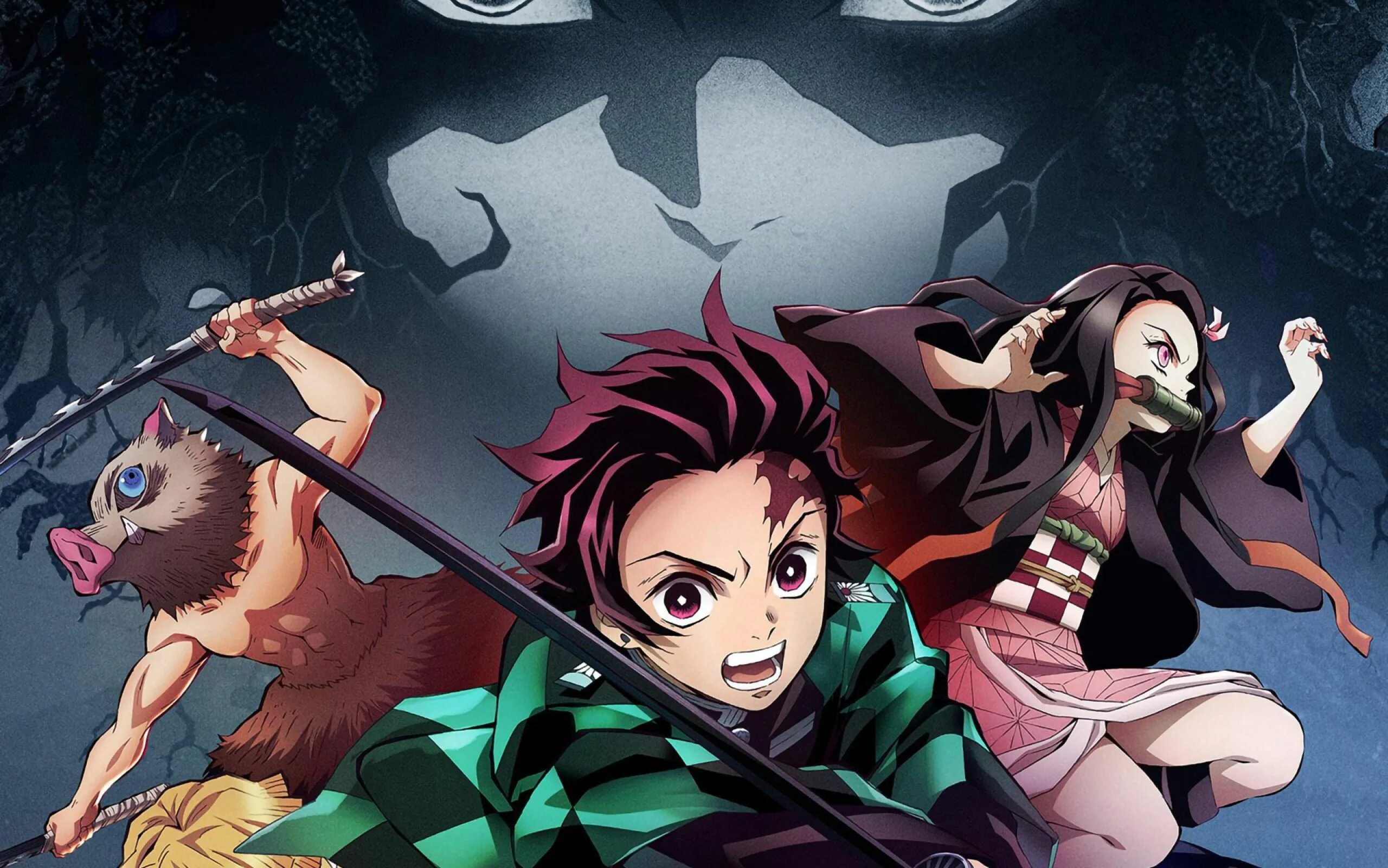 Клинок рассекающий демонов семья Танджиро. Демон Slayer Kimetsu no Yaiba.