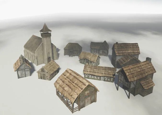 Medieval 3d model