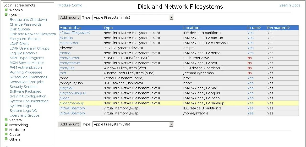 Config module