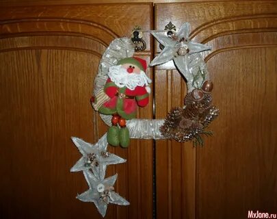 Новогодняя подвеска своими руками