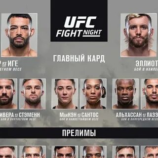 Предстоящий кард