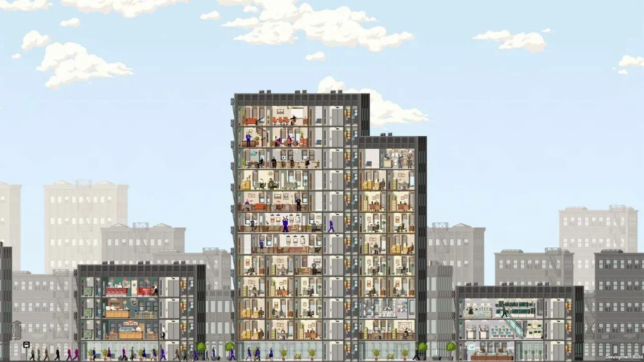 Игры нужный этаж. Project Highrise. Project Highrise: Architect's Edition. Highrise бета. Игра Project Highrise.