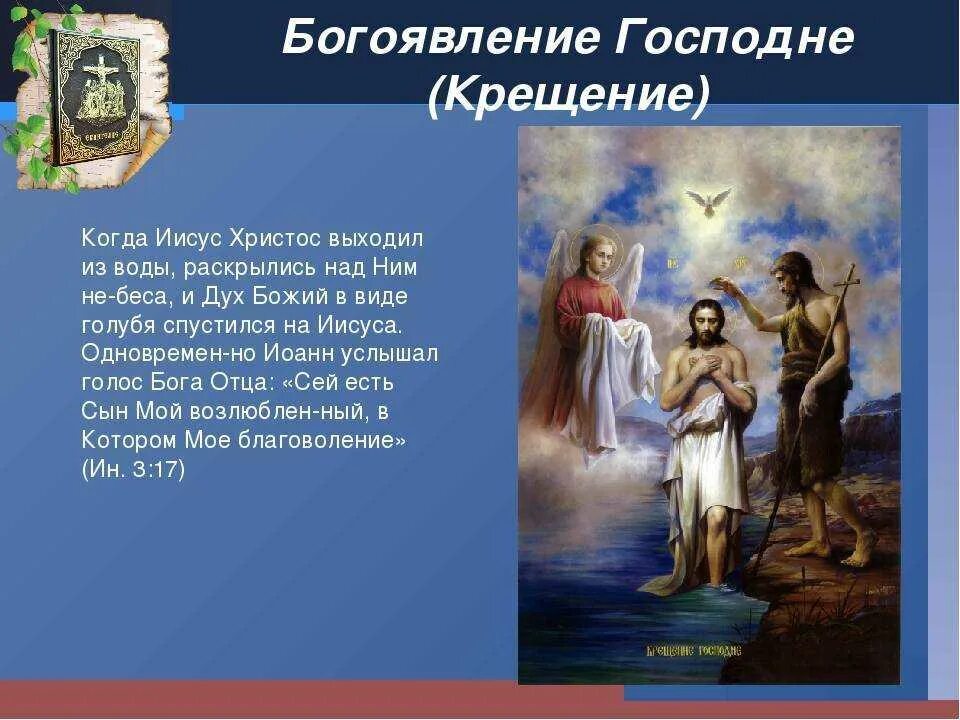 Сообщение о крещении иисуса христа. Крещение господне богоявление. С крещением 2022. Крещение господне символы праздника. Крещение господне история.