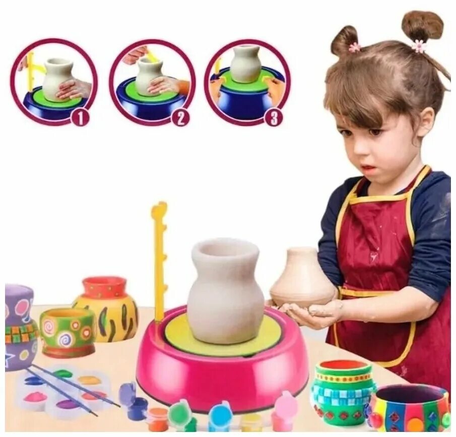 гончар игрушка. гончар игрушка. гончар игрушка. фантазер гончар гончарный круг. набор гончар для детей.