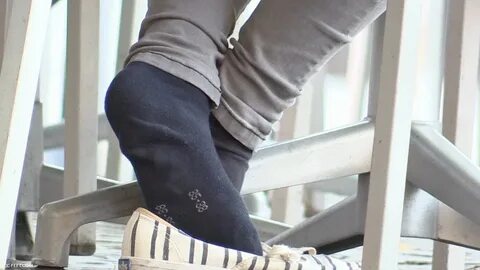 Sweaty socks feet