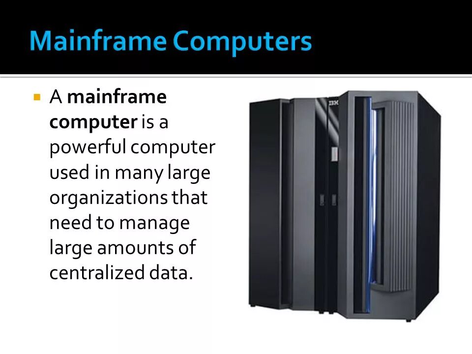 Main frame