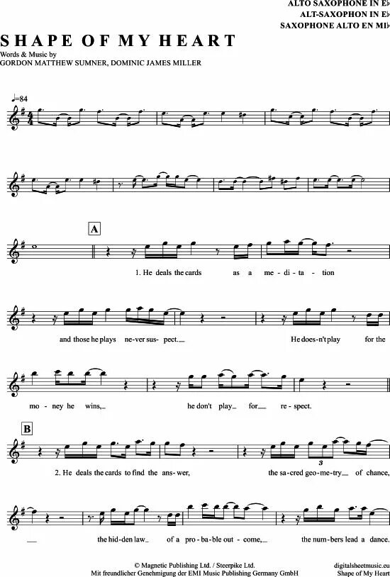 Стинг шейп май. Sting shape of my heart ноты. shape of my heart ноты для саксофона. стинг ноты для фортепиано shape of my. стинг шейп оф май харт ноты.