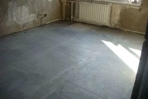 Как выровнять стяжку под линолеум