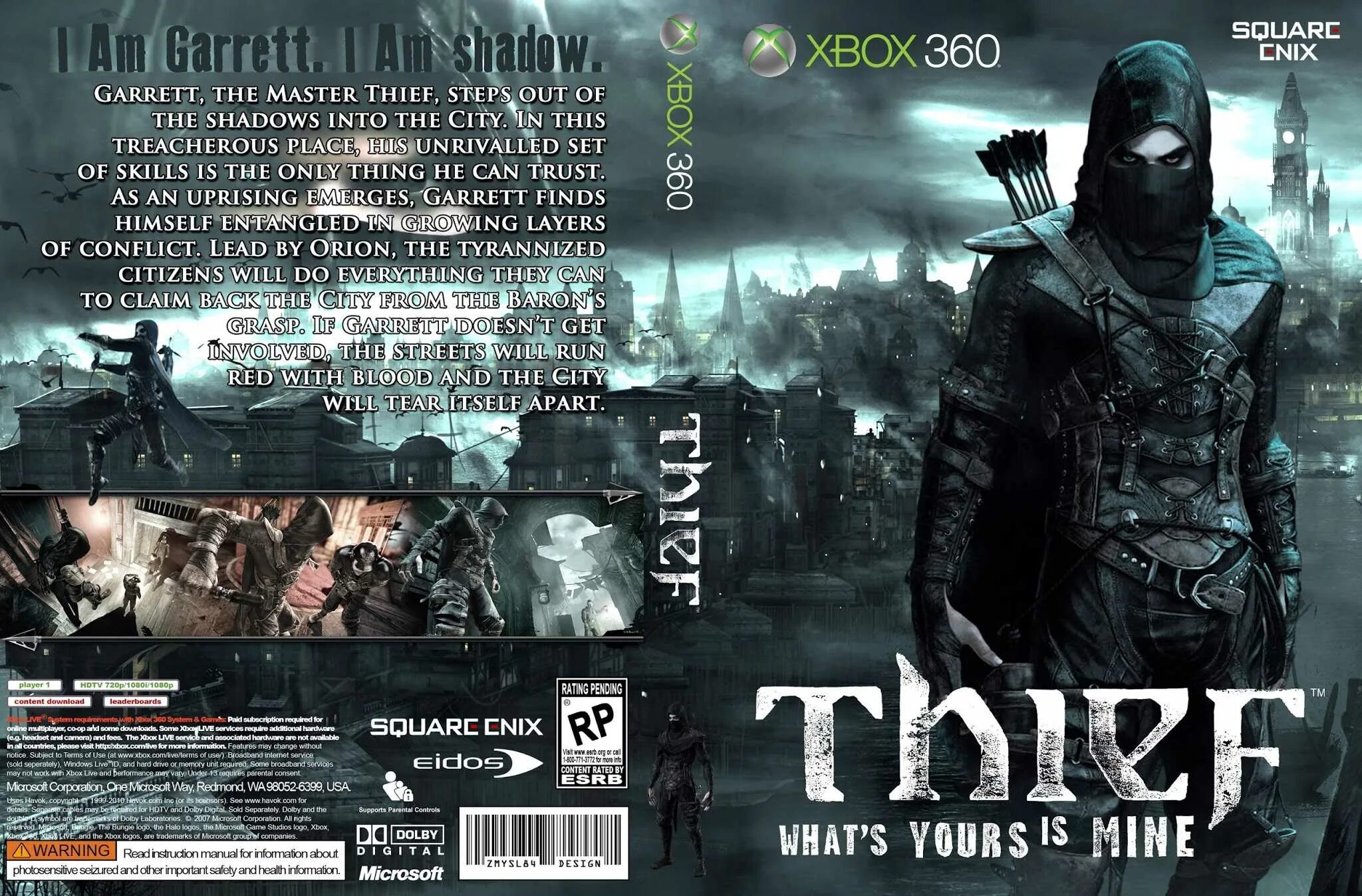 Thief [Xbox 360]. Игра Thief (xbox360). Thief 2014 диск. Thief (игра, 2014).