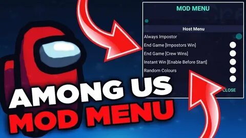 Among us mod menu