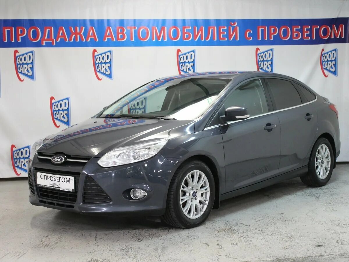 Ford focus 3 седан серый.