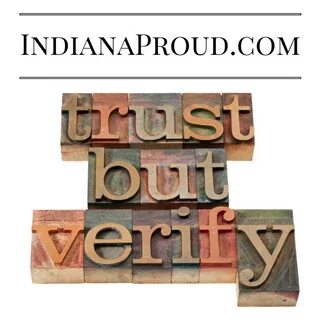 But verify
