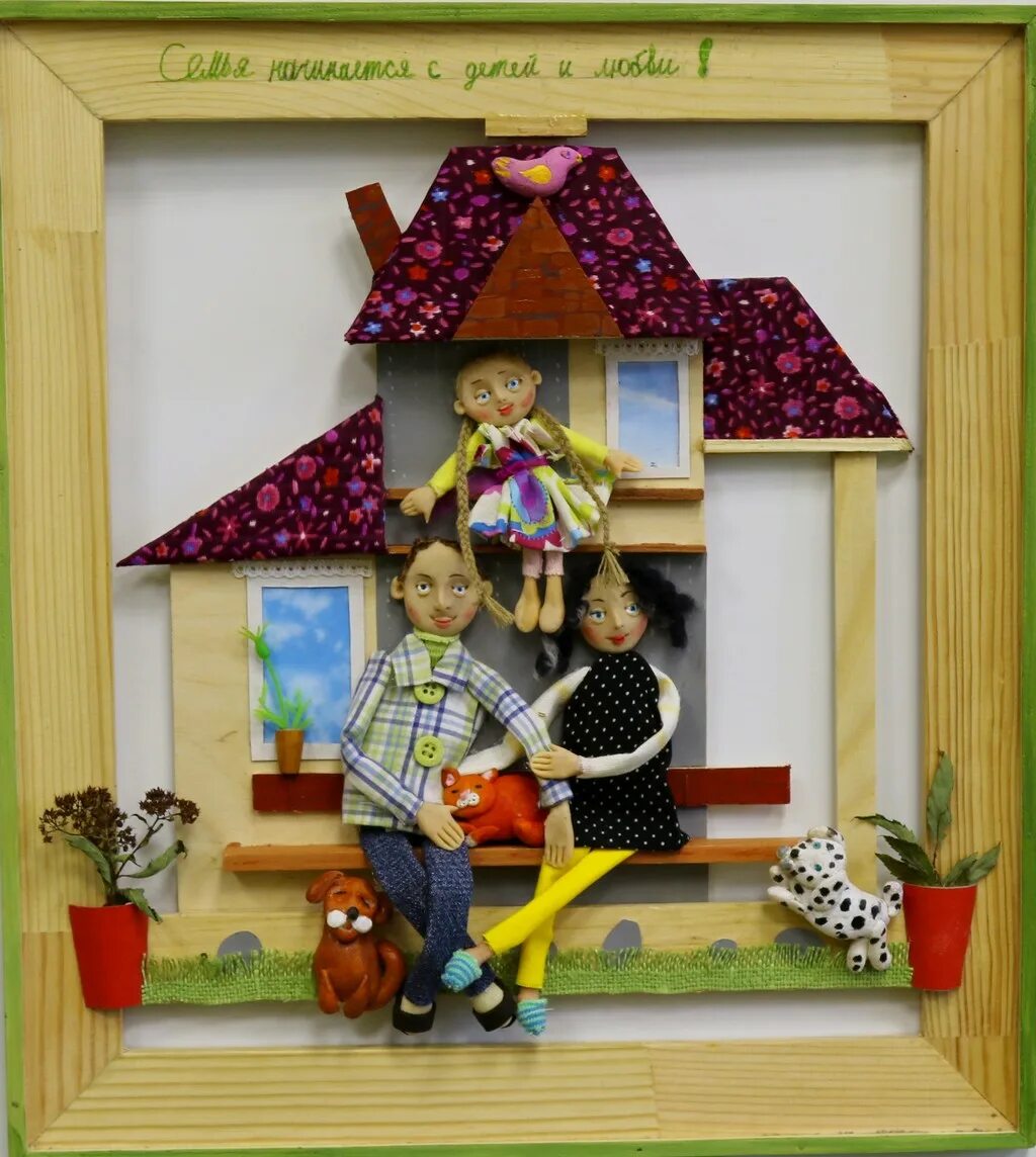 Panels made of polymer clay