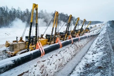 Строительство нефтепровода
