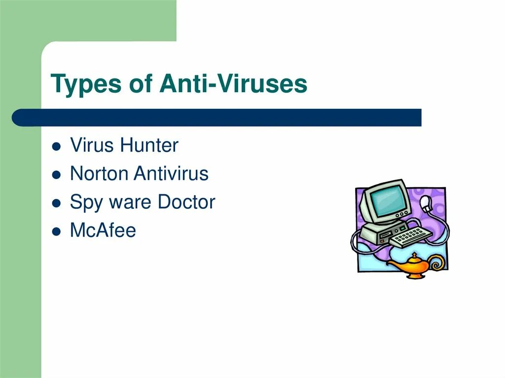 Types of Computer viruses. Types of Antivirus. What is a Computer virus.