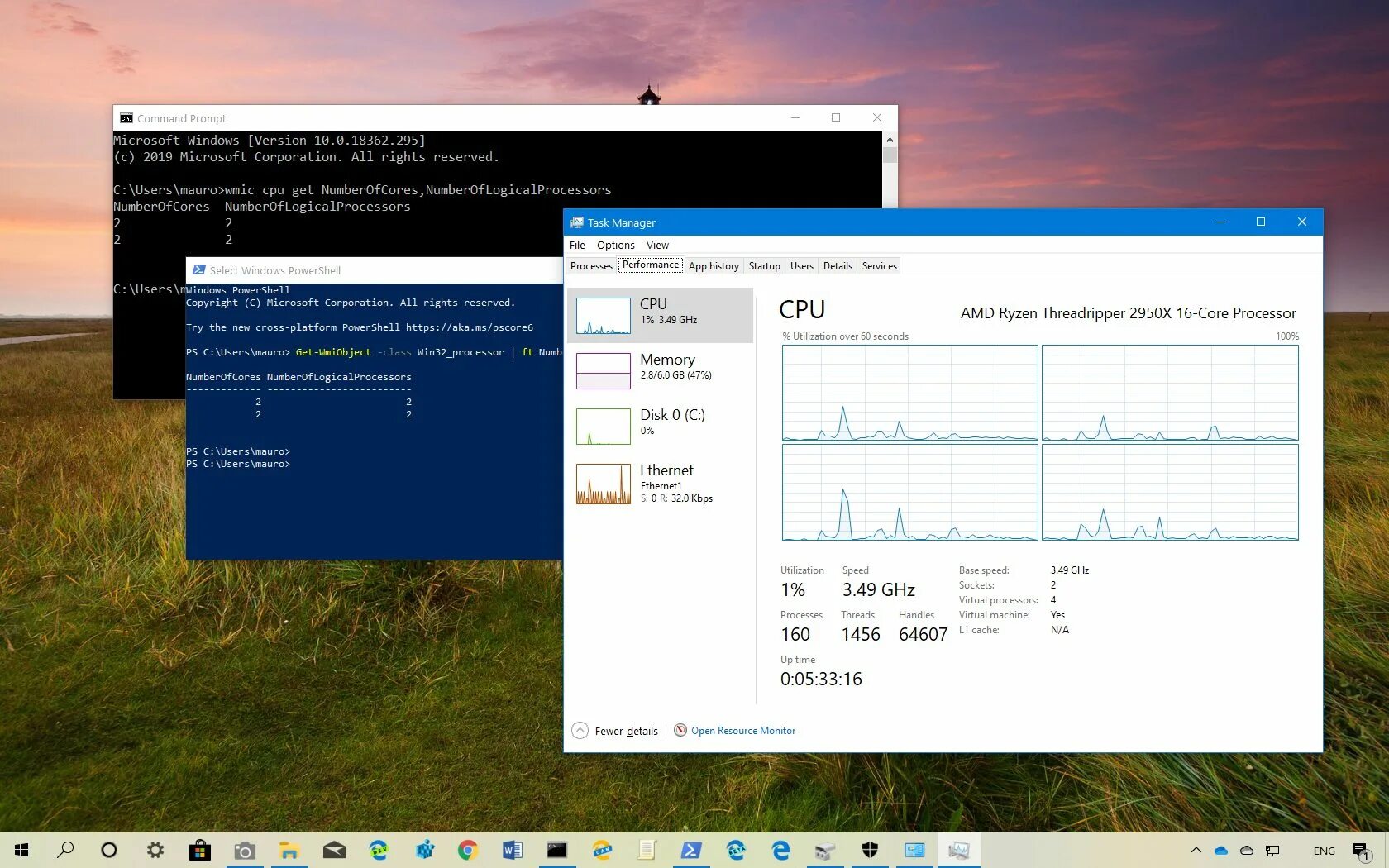 Потоки windows