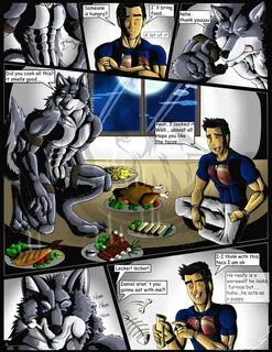Adopting a werewolf комикс