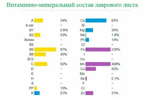 Лавровый лист витамины
