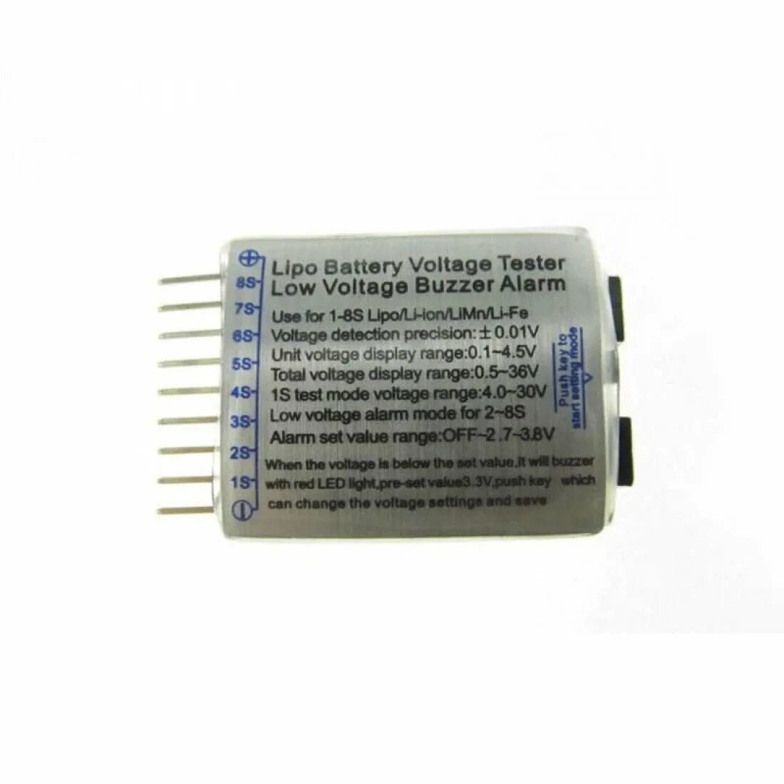 Battery voltage. Lipo Battery Voltage Tester. Зуммер индикатор Липо. Low Voltage Buzzer Alarm схема. Lipo Battery Voltage Tester инструкция на русском.