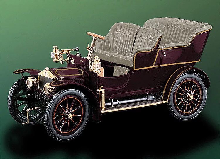 1000 и 1 автомобиль. Роллс Ройс 1904. Первый Роллс Ройс 1904.