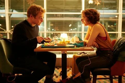 Haley Lu Richardson and Ben Hardy in Love at First Sight (2023). gallery. 