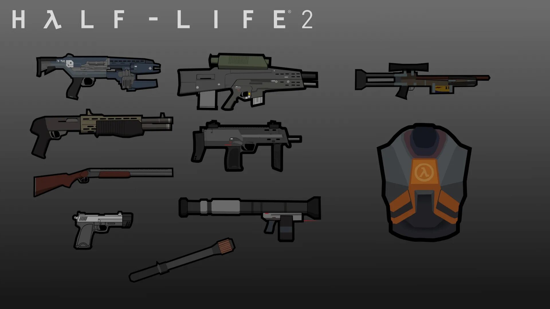 Оружие халф лайф 2. Half Life 1 Weapons. Half Life 2 Weapons.