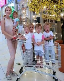 Женщина родила пять детей
