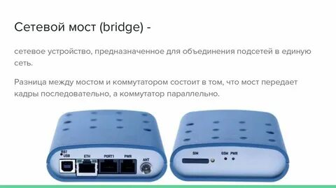 Бридж сеть