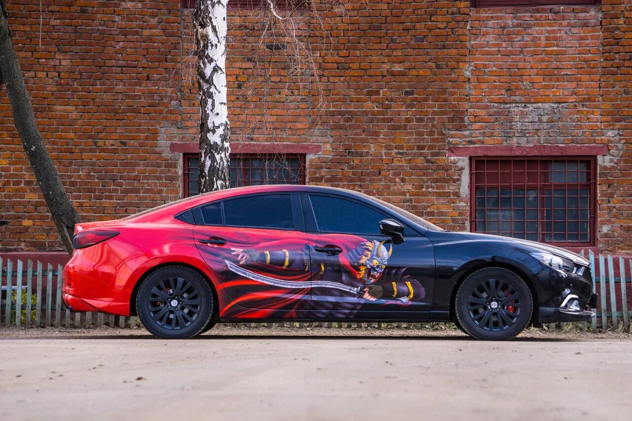 Как получить винил. Mazda 6 vinyl. mazda 6 gh винил. mazda 6 samurai. mazda 6gh в виниловой пленке.