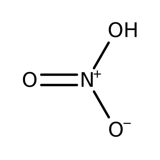 Азотная кислота pt. Нитрометан структурная формула. Структурная формула н no3. Графическая формула азотной кислоты. Нитрометан формула.