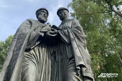Памятник петру и февронии история