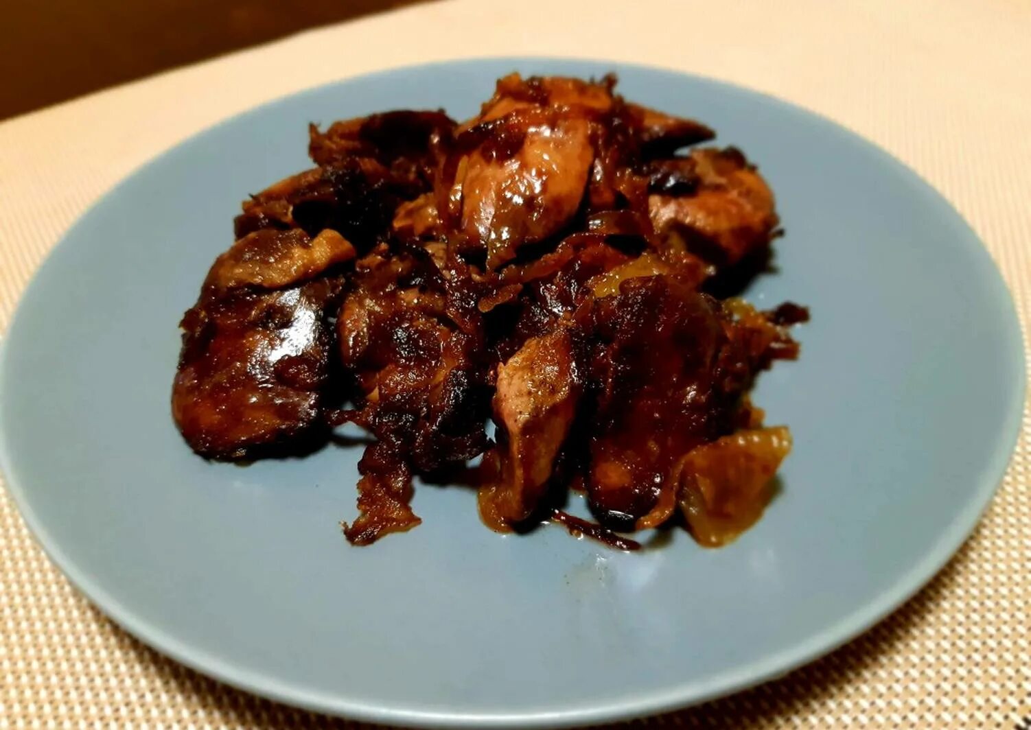 рецепты печени маринад