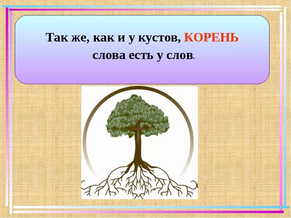 Корень в слове семью. Корни дерева. Корень слова картинка. Дерево родственных слов. Корень слова рисунок.