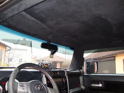 Заломы потолка автомобиля