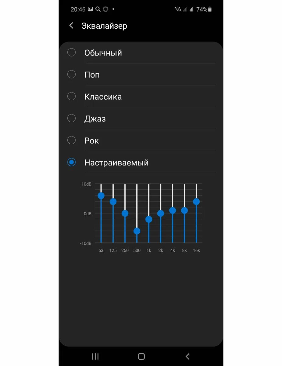 Функции эквалайзера