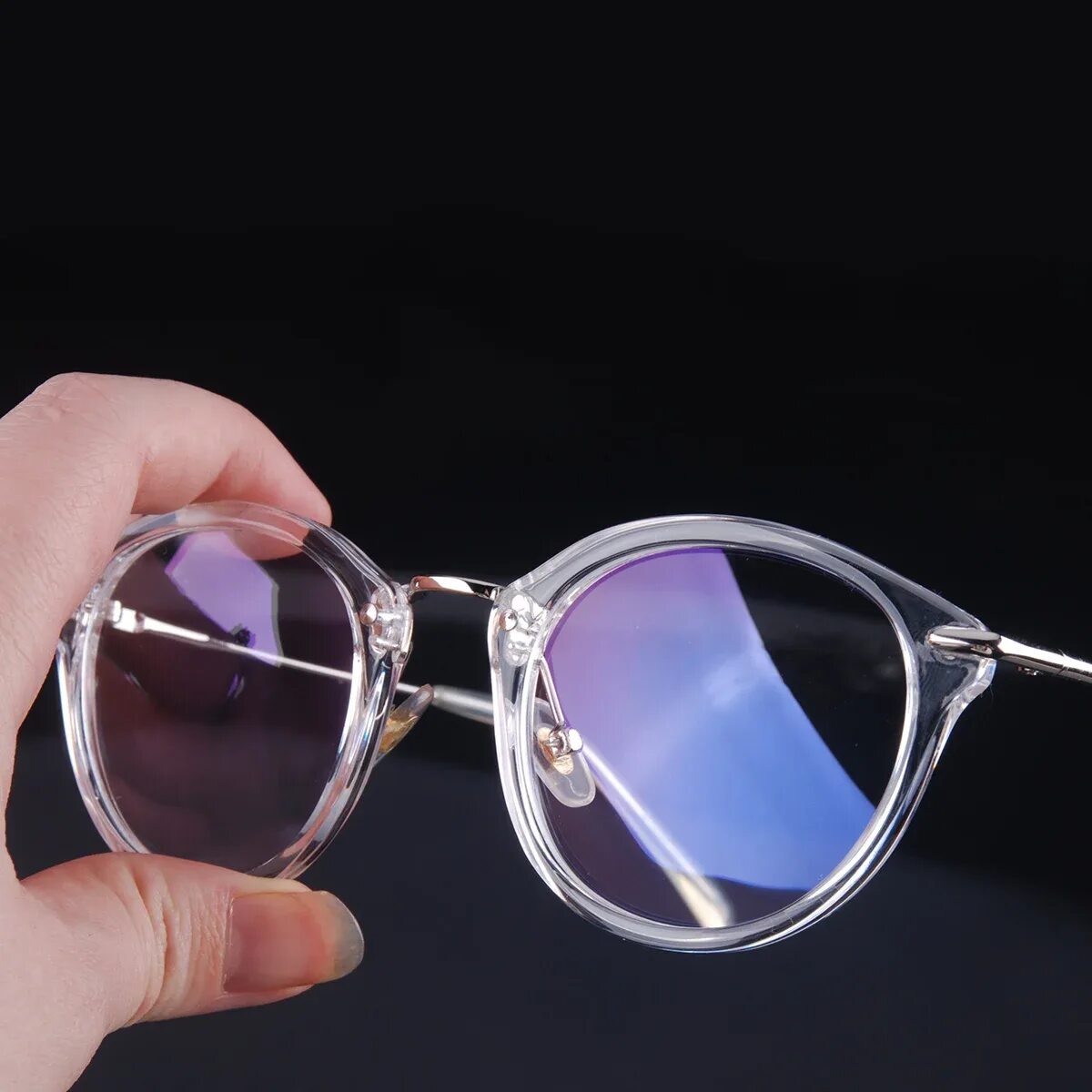 Пластиковые очки купить. Прозрачные солнцезащитные очки. Очки пластиковые прозрачные. Круглая оправа. Прозрачная оправа.